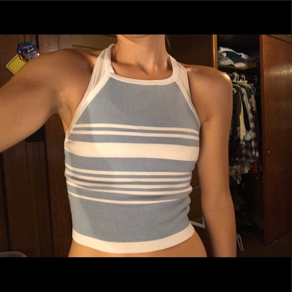 Halter crop top